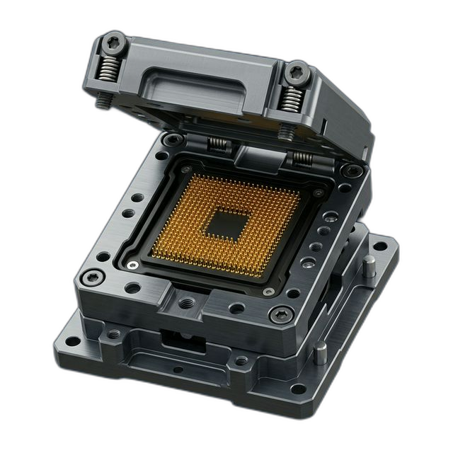 Burn-In Test Socket PEEK CNC Case Study | RivCut