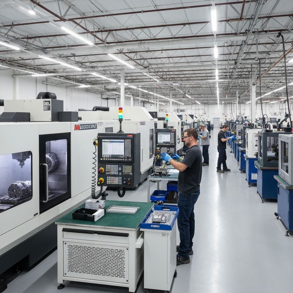 CNC Machinery in Rocklin, California